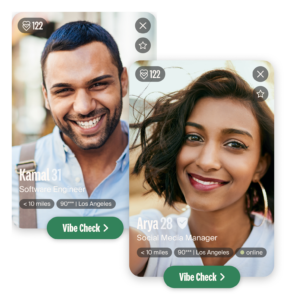 Two examples Indian single profiles on eharmony