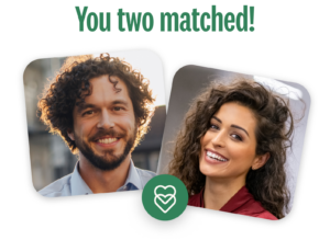 Example compatibility score two Jewish singles on eharmony
